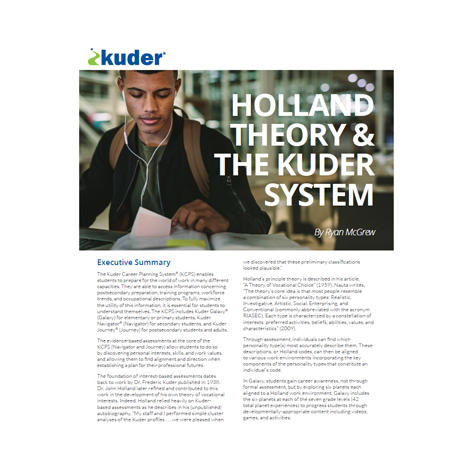 Holland White Paper Cover Page