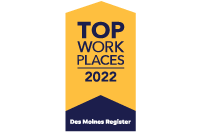 DSM Register Top Work Places 2022 Logo